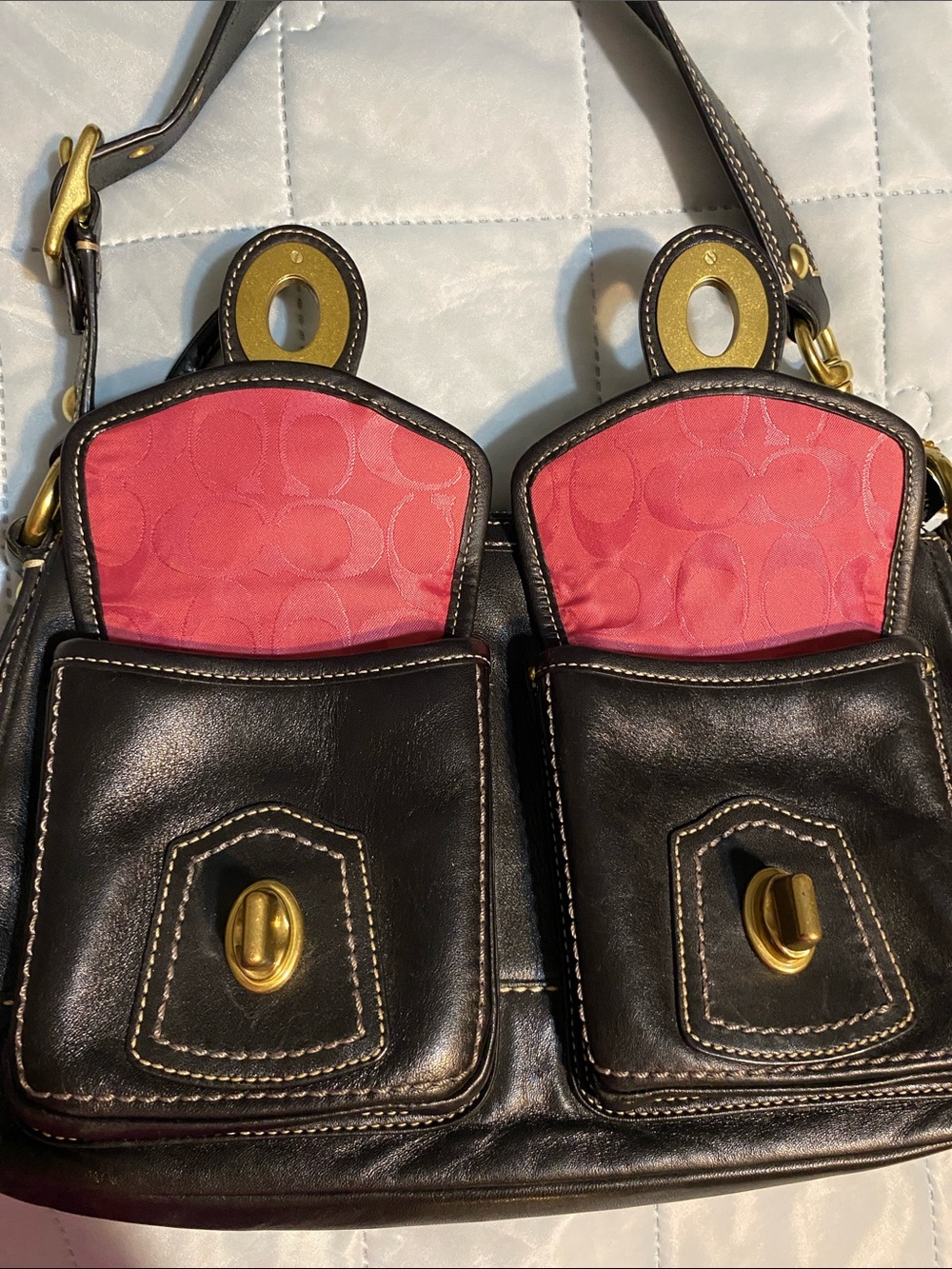 Coach Legacy Turnlock Bag - Picture 12 of 16